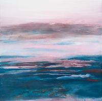 Pink Sunset 100 x 100 cm